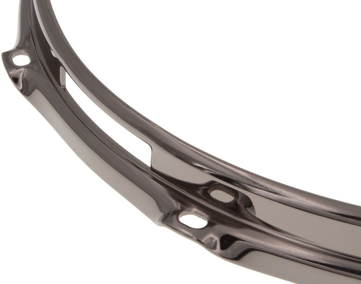 HS23-13-8SBK - 13" Spannreifen Snareunterseite 8-Loch Schwarze S-Stil dreifache Flansch 2.3mm