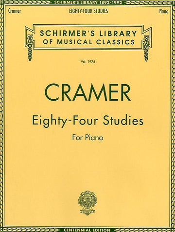 Johann Cramer 84 Studien- Klavier solo