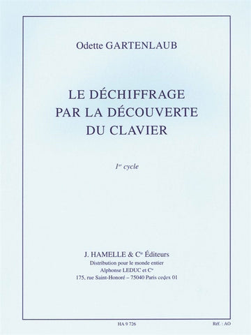 Le Dechiffrage par la Decouverte du Clavier