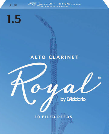 RDB1015 - RICO ROYAL ALTO KLARINETTE BLTTER FORCE 1.5 BOX OF 10