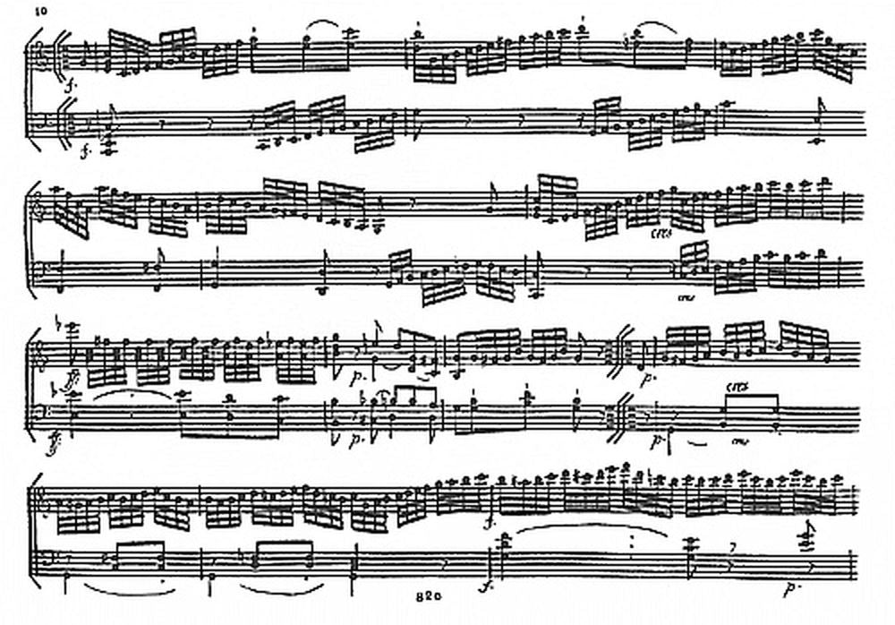HOFFMEISTER F.A. - VARIAZIONI PER IL CLAVICEMBALO O PIANO FORTE 1799 - FAC-SIMILE FUZEAU