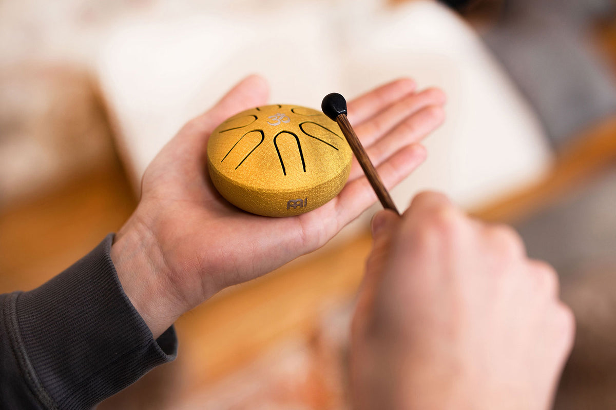 MEINL SONIC ENERGY POCKET STEEL TONGUE DRUM A MAJOR GOLD