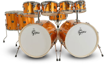Schlagzeugset Energy Orange Sparkle