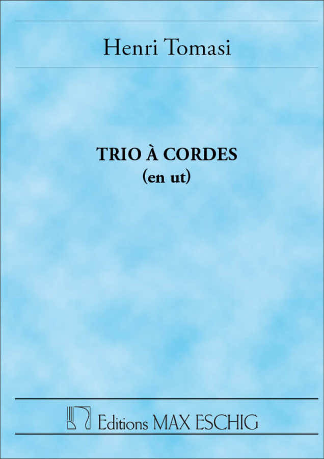 Tomasi Henri - Streichtrio in C - Dirigierpartitur