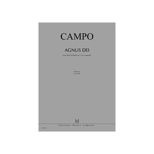 Campo - Agnus Dei Choeur D'enfants - Voix Ou Choeur