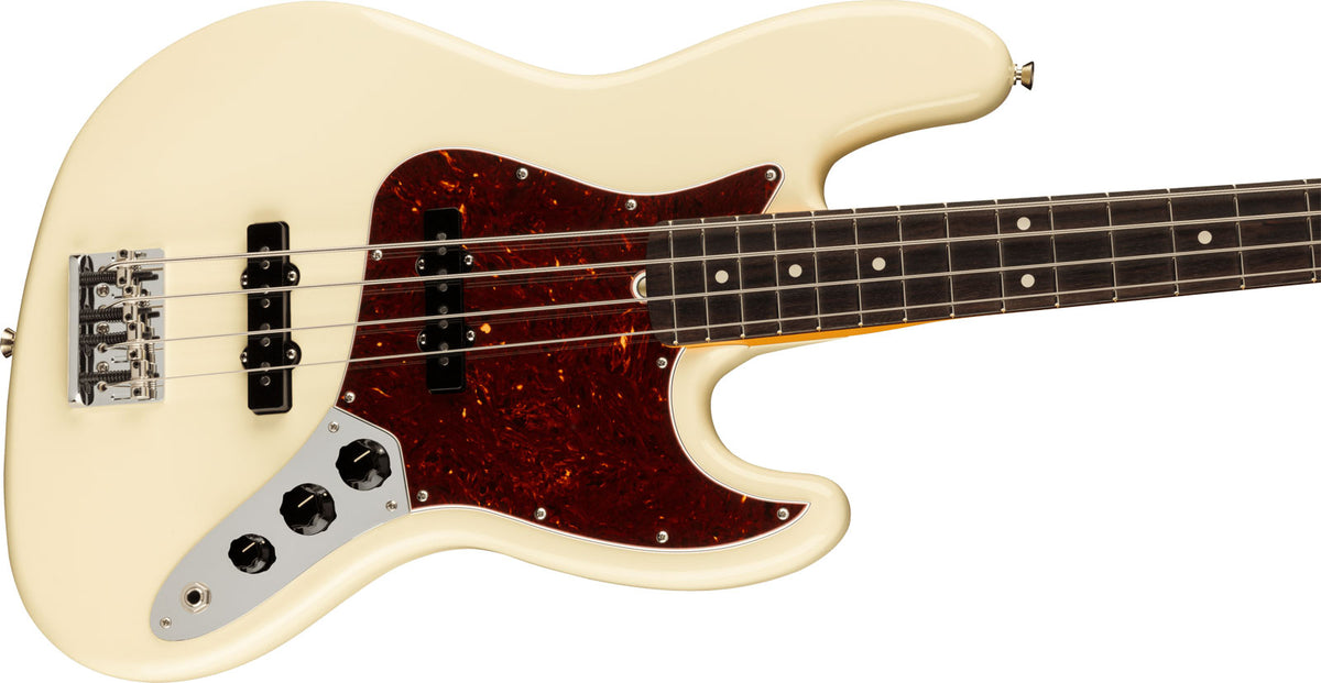 Jazz Bass American Professional II RW Olympisches Weiß