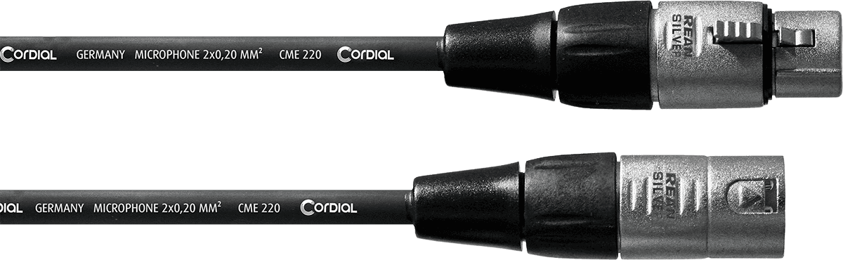 Kabel XLR/XLR 5 M