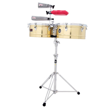 LP1314-B - 13" UND 14" TIMBALES LATINA PRESTIGE SOLID BRASS