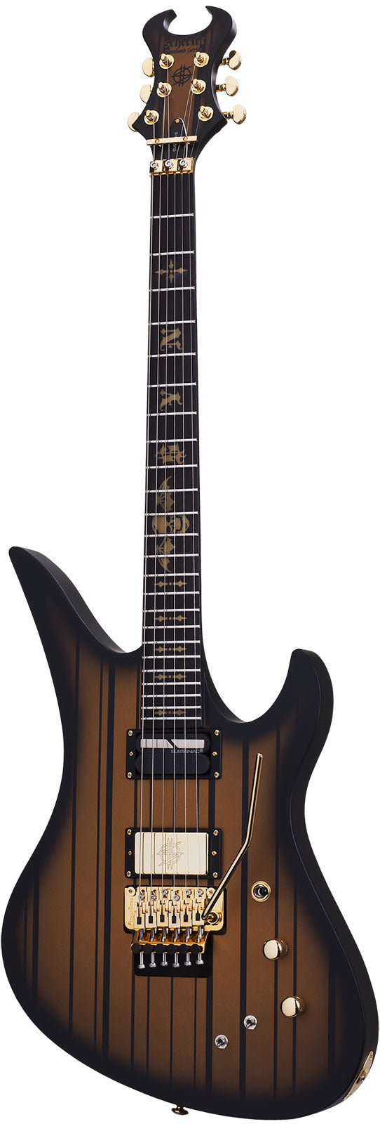 Custom Fr Sustainiac Synyster Gate Signature Schwarz-Gold
