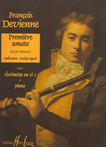 Devienne Francois - Sonate N°1 + CD - Klarinette Klavier