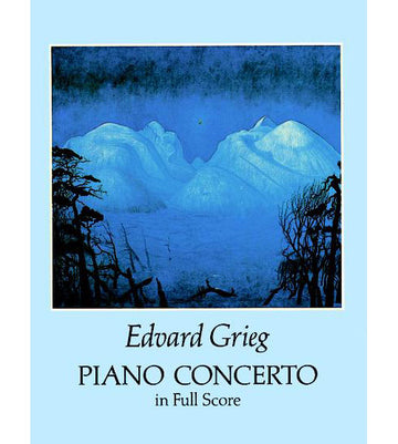 GRIEG EDVARD - PIANO CONCERTO IN FULL SCORE - ORCHESTRA