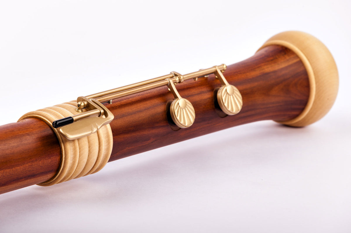 Traum-Edition Gekrümmter Bass TE-4528k - Pflaume (Barockgriff)