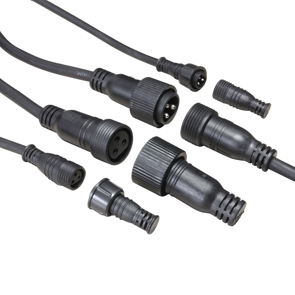 OUTDOOR PAR TRI 12 IP 65 - OUTDOOR PAR TRI FARB-LED 12 X 3 W RGB MIT SCHWARZER BOX
