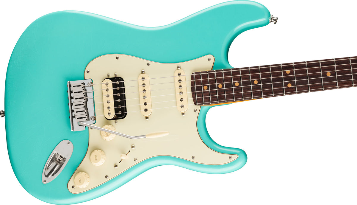 Stratocaster '60s American Ultra Luxe Vintage RW Meeresschaumgrün
