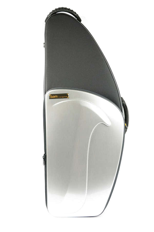 Tenorsaxophonkoffer New Trekking - Gebürstetes Aluminium