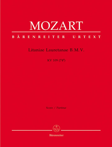Mozart W.a. - Litaniae Lauretanae B.M.V. KV 109 (74e) - Conducteur