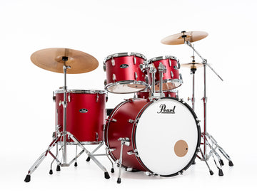 ROADSHOW FUSION 20 + B-50 MATTE RED + SOLAR CYMBALS