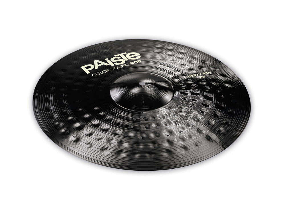 RIDEBECKEN 900 SERIE COLOR SOUND BLACK 22" HEAVY