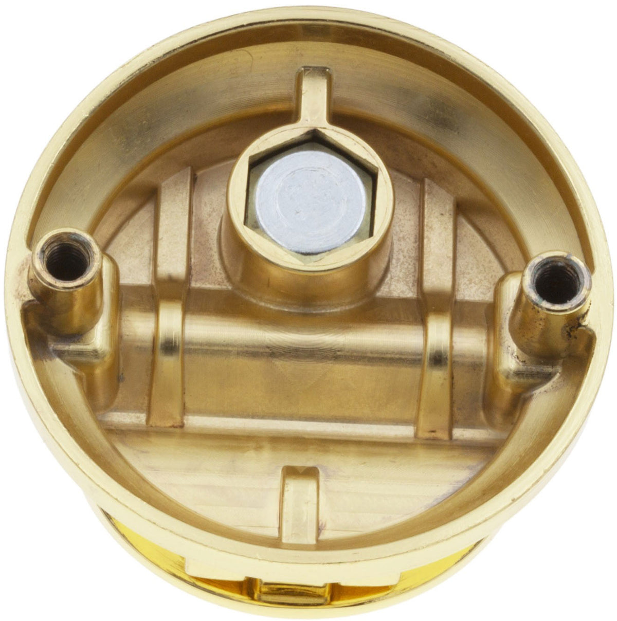 TB10BR - Runde Deluxe-Tom-Spannböckchen / Standtom Gold 50mm (x1)