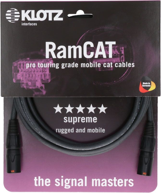 RAMCAT5 Kabel 5 M Schwarz Etn - Etn