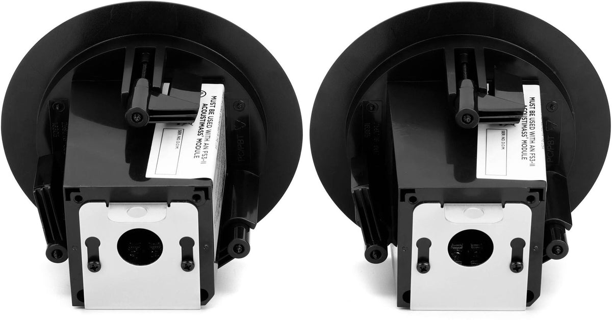 Freespace 3 Flush Satellite Module Black (pair)
