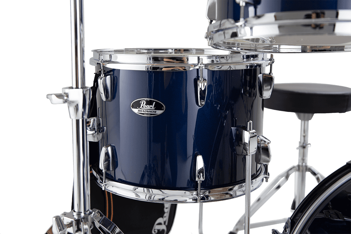 ROADSHOW JAZZ 18 ROYAL BLUE METALLIC + SOLAR CYMBALS