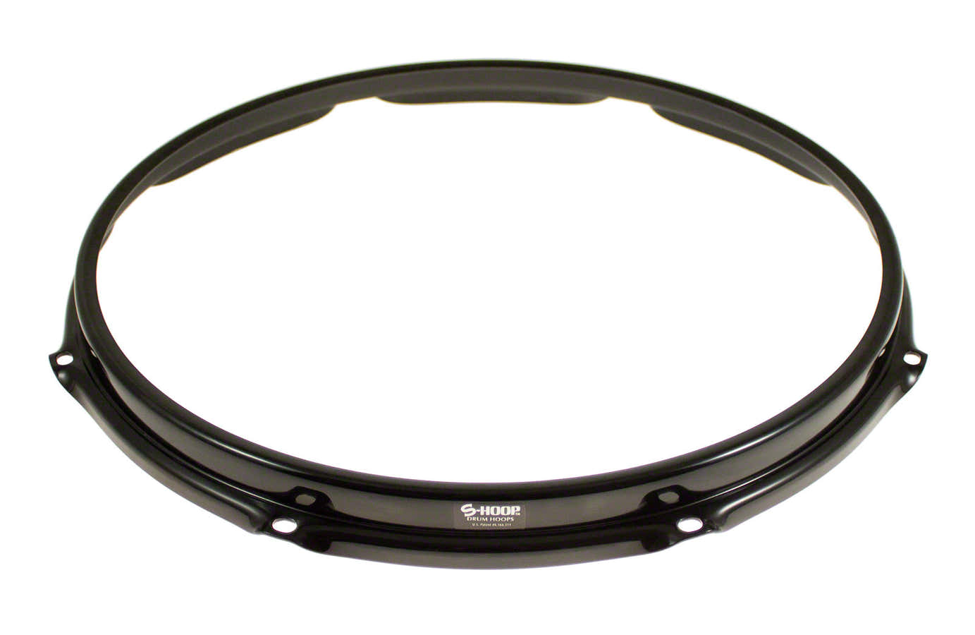 SH148-BLK HOOP 14" 8 HOLES - BLACK
