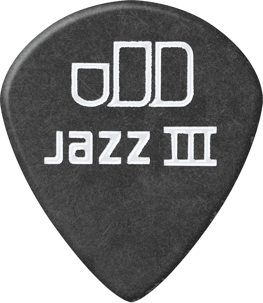 12 x 1,50mm Tortex Tiefschwarz Jazz III
