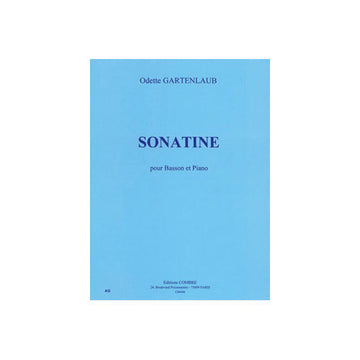 GARTENLAUB ODETTE - SONATINE - BASSON ET PIANO