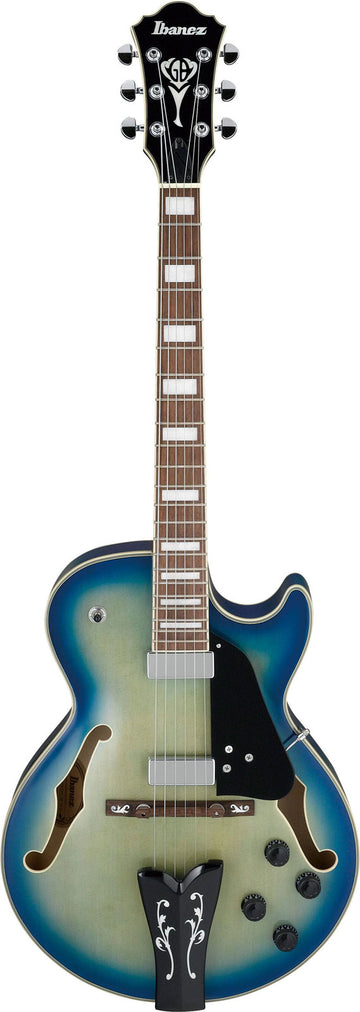 GB10EM-JBB Jet-Blau-Burst Signatur George Benson