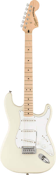 Stratocaster Affinity MN Olympic White - Überholt