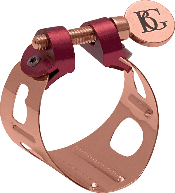 Ligatur Tenorsaxophon Duo Roségold