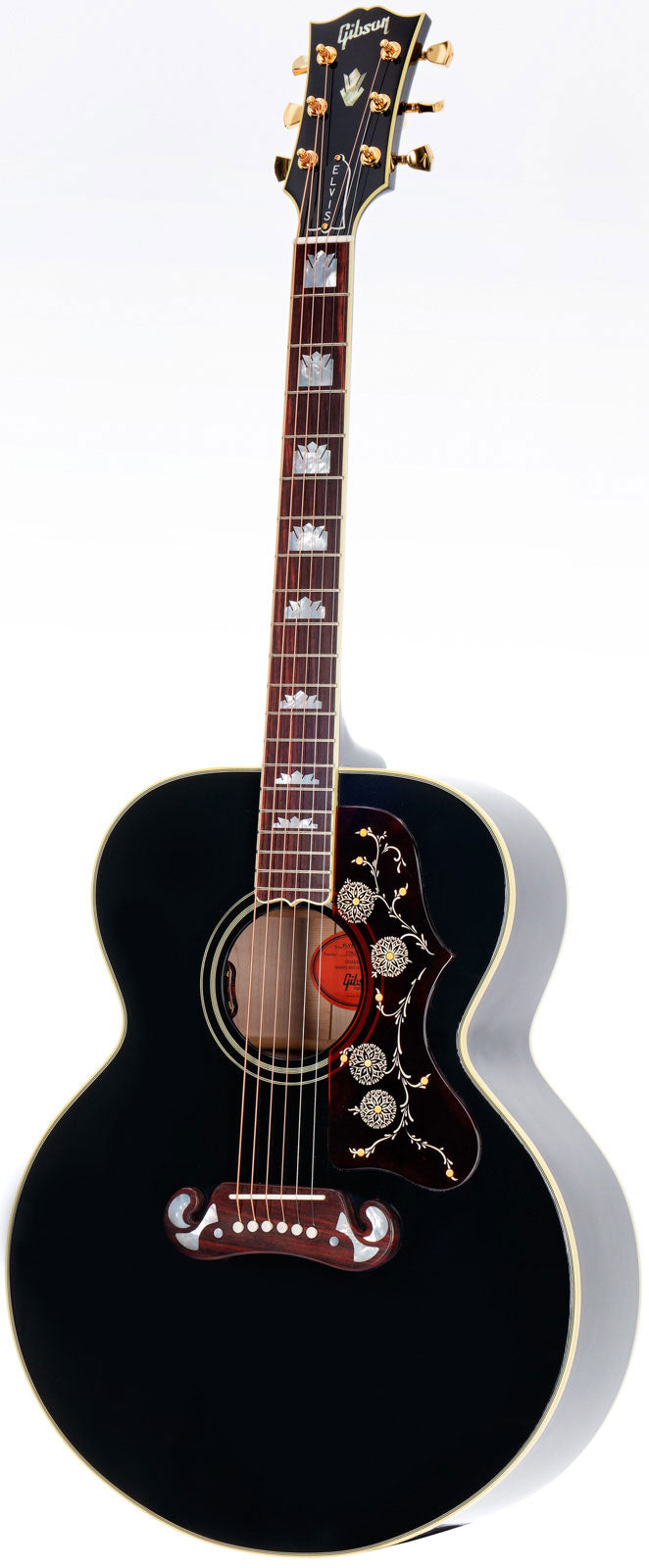 SJ-200 Signatur Elvis Ebenholz CS MC