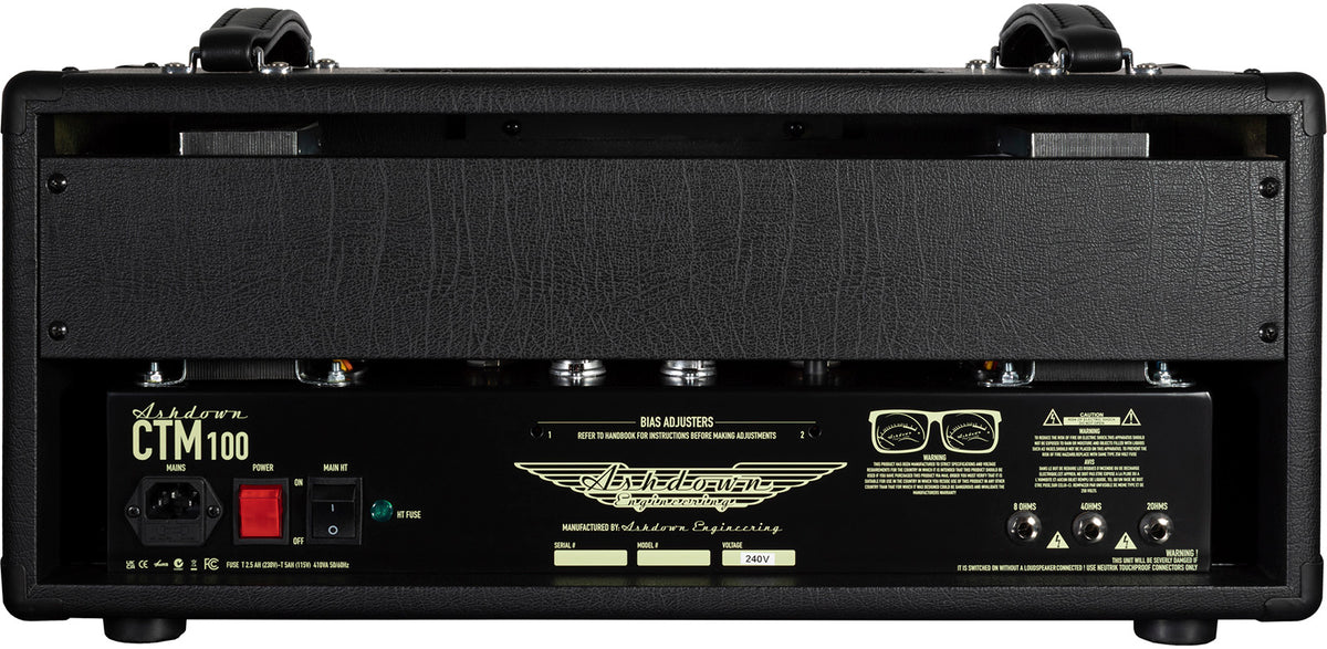 CTM-100 - ALL TUBE BASS HEAD