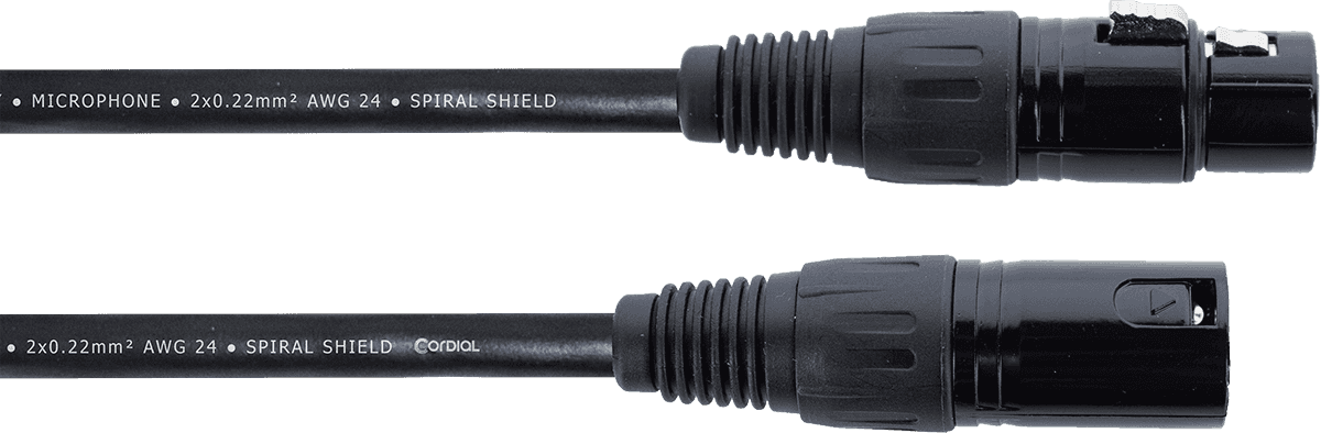 Mikrofonkabel XLR 3 M