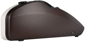 Geigenkoffer 4/4 Hightech Bonbon - Braun/Weiß