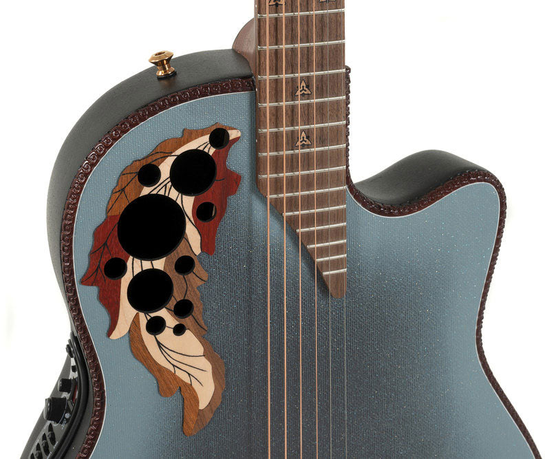 2087GT Deep Contour Cutaway Reverse Blue Burst