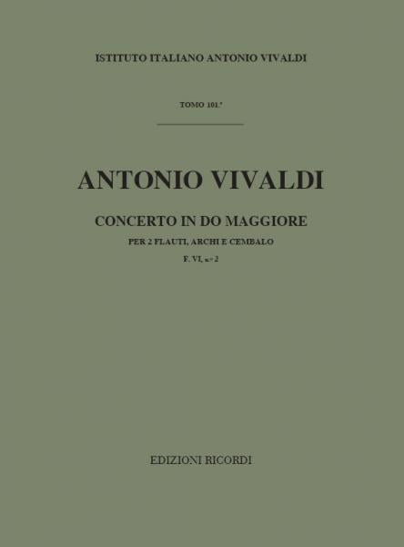 VIVALDI A. - Konzert in C RV 533 - F.VI/2 - Flöte, Streicher und Basso continuo