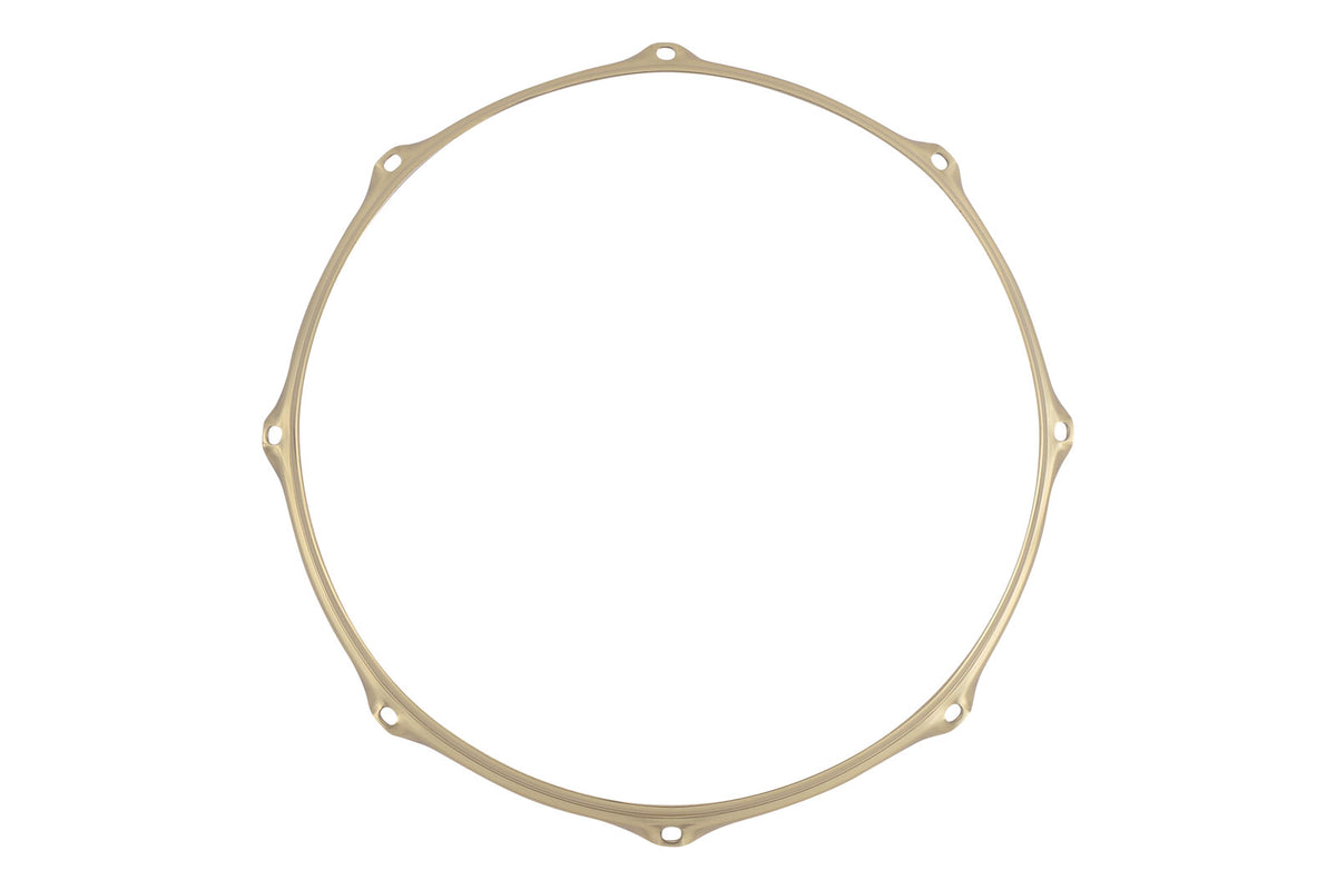 MSB148D HOOP TRIPLE FLANGED BRASS Sound Arc 8 HOLES (BEATER SIDE) 14
