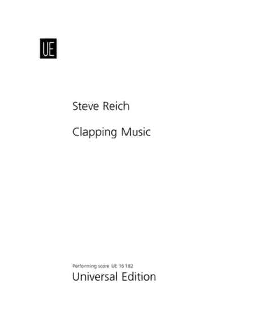 Reich - Clapping Music - 2 Players