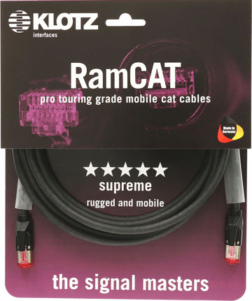 RC5RR030B RAMCAT5 3M BLACK CABLE RJ45 - RJ45