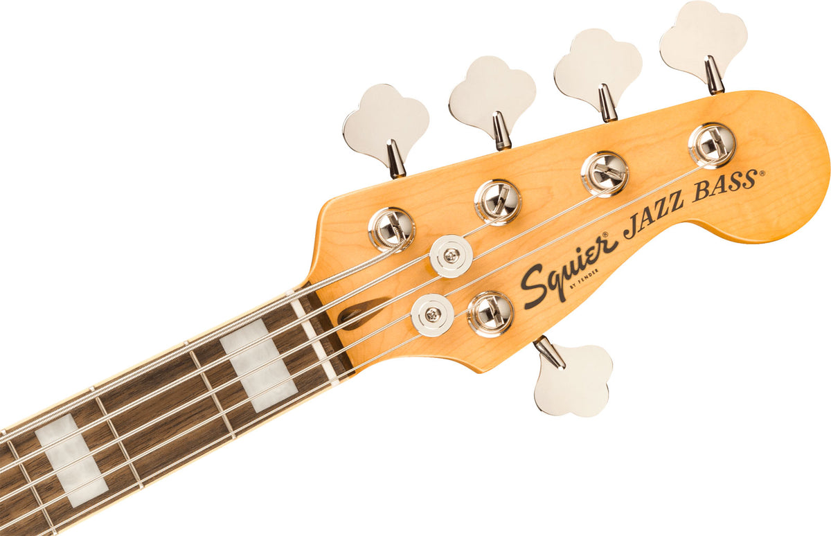 Classic Vibe Active '70s Jazz Bass V LRL White PLPG Sienna Sunburst - Überholt