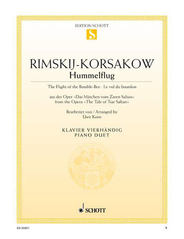 RIMSKY-korsakov - Le Vol Du Bourdon - Piano (4 Hets)
