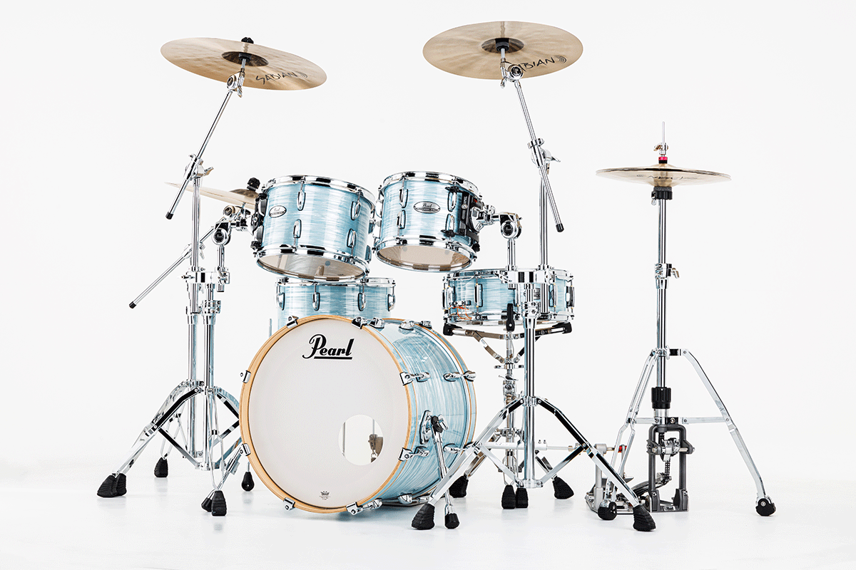 PMX Professioneller Ahorn Fusion 20 Eisblau Oyster