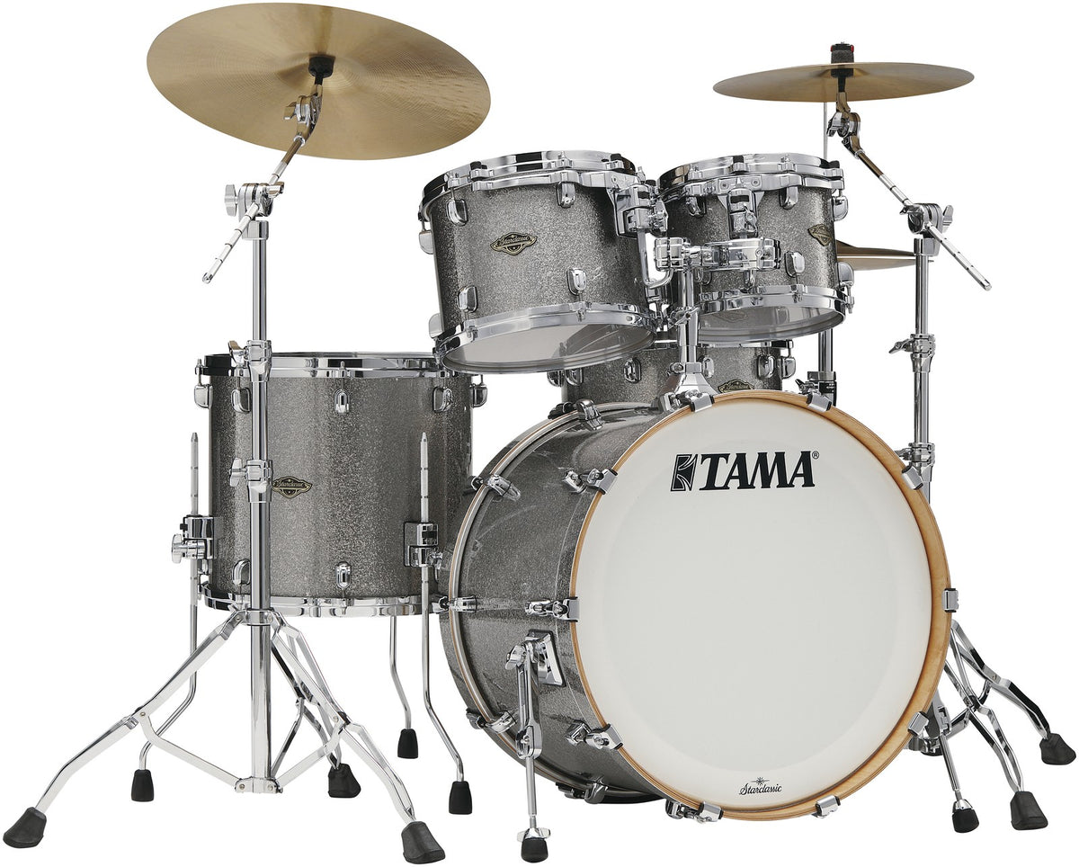 WBR42S-SSS - Starclassic Walnut/Birch Stage 22" Rauchiges Silber mit Glitzereffekt