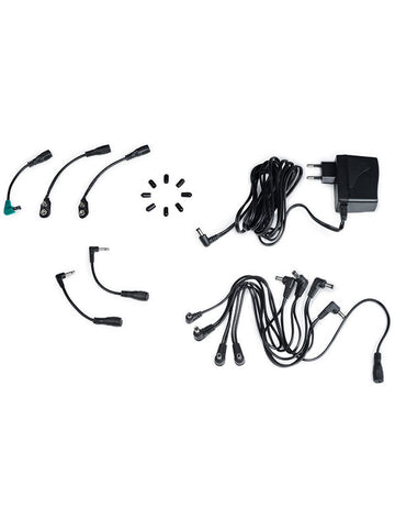 PACK POWER SUPPLY 9V-1,7MA + ACCESSOIRES
