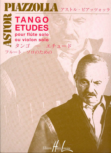 Piazzolla Astor - Etüden (6) - Flöte oder Violine