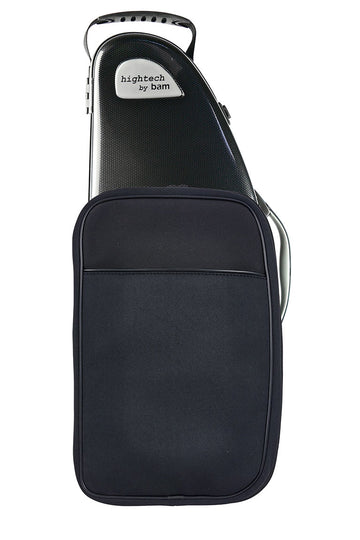 Altsaxophon-Etui Hightech + Tasche - Schwarz Carbon