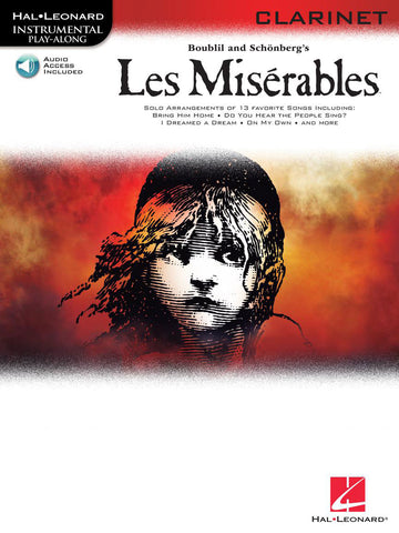 LES MISERABLES + AUDIO TRACKS - CLARINET