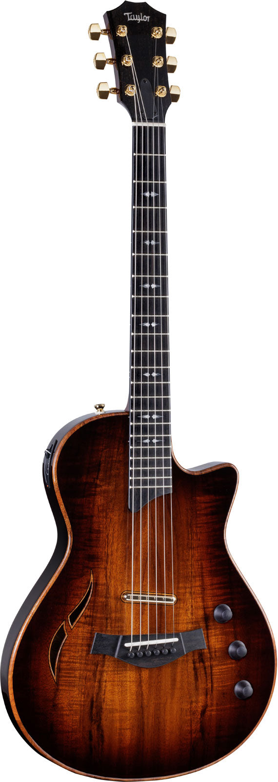 T5z Custom Hawaiian Koa, schattierter Randverlauf
